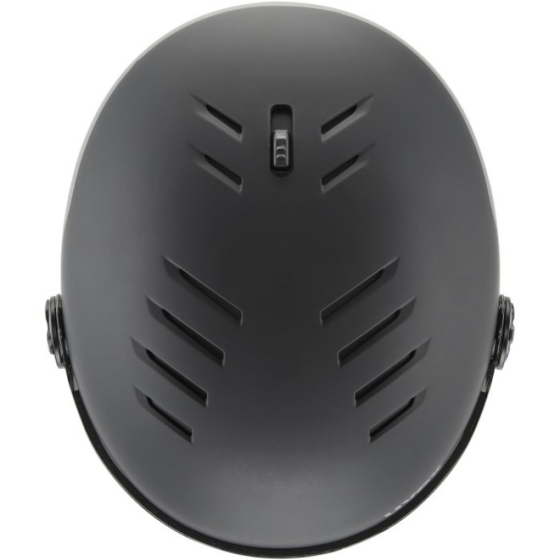 Casco da sci UVEX Wanted Visor pro V, nero opaco