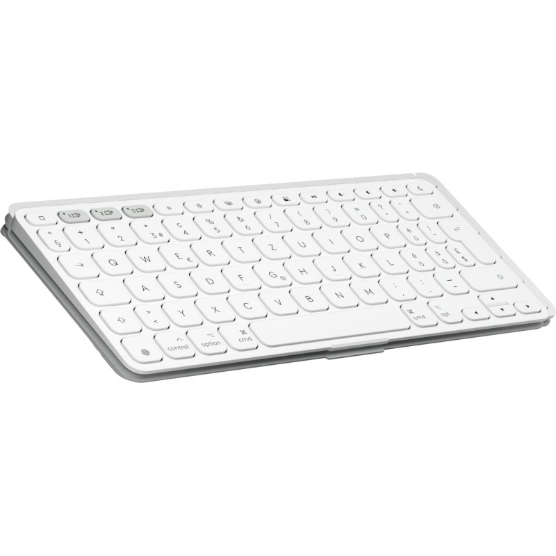 Tastiera Logitech Keys-To-Go 2 per iPad (920-013009), grigio chiaro, layout svizzero