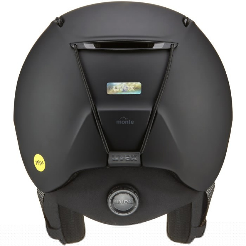 Casco da sci UVEX Monte LT MIPS 59-63 cm, nero opaco