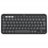 Tastiera Bluetooth Logitech Pebble Keys 2 K380s (920-011803), grafite, layout francese