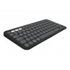 Tastiera Bluetooth Logitech Pebble Keys 2 K380s (920-011803), grafite, layout francese