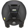 Casco da sci UVEX Monte LT MIPS 56-59 cm, nero opaco