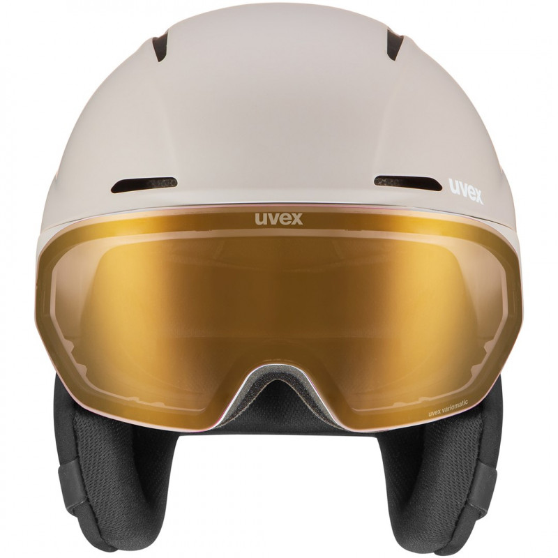 Casco da sci UVEX Horizon V MAG MIPS, bianco opaco