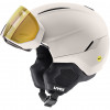Casco da sci UVEX Horizon V MAG MIPS, bianco opaco