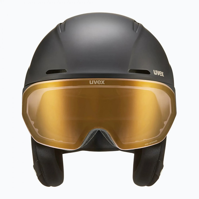 Casco da sci UVEX Ultimate Horizon MIPS, nero opaco