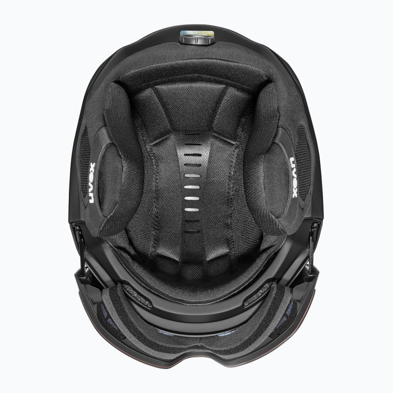 Casco da sci UVEX Ultimate Horizon MIPS, nero opaco