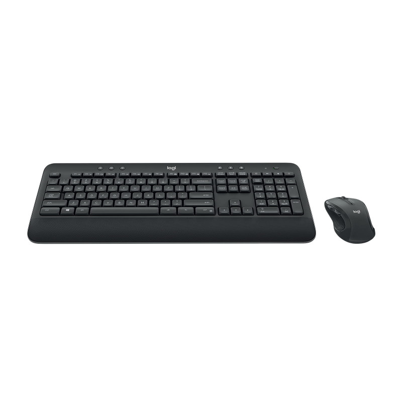 Combo tastiera e mouse wireless Logitech MK545 Advanced (920-008982), layout francese, nero