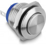 Pulsante da pannello Delock 22240 16 mm, 2 x connessione a saldare, momentaneo, alto
