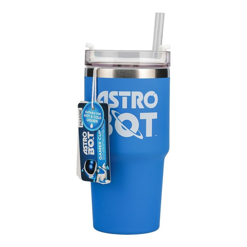 Paladone PP15504AB Astro Bot tazza da viaggio, 600 ml, blu