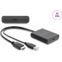 Adattatore Delock 64383 HDMI maschio a USB Type-C femmina (DP Alt Mode), 8K HDR