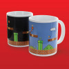 Paladone PP2927NN Tazza a cambio di calore Super Mario Bros., multicolore