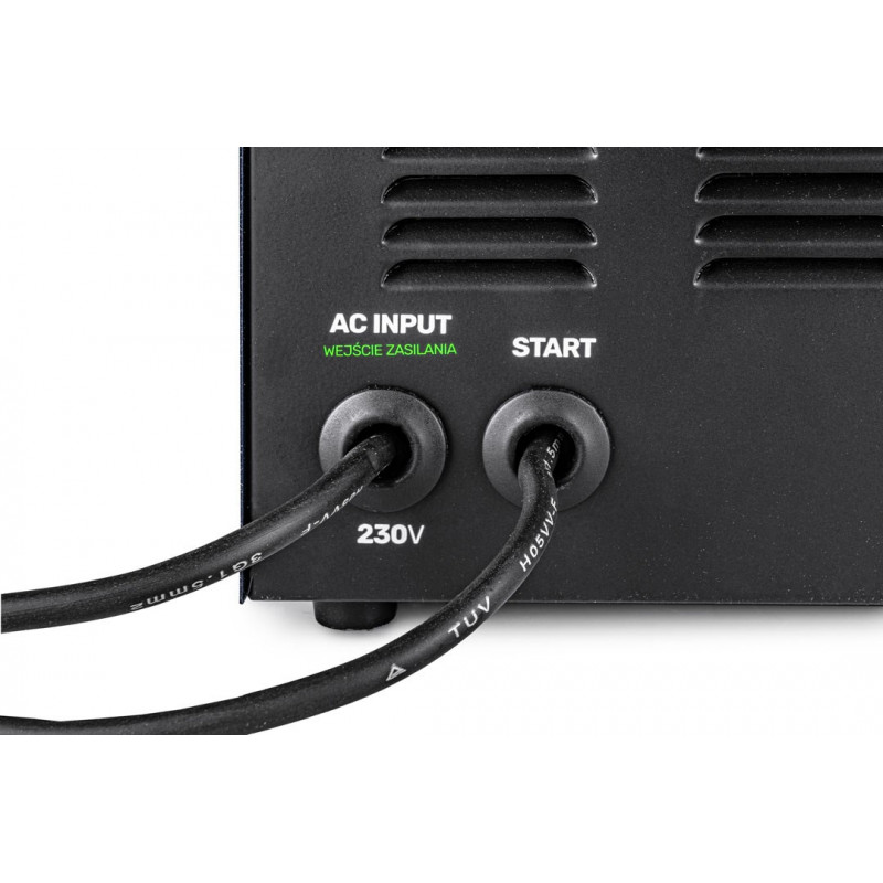 Caricabatterie per auto Wuber W14005 con avviamento di emergenza, 40 A, 12 V/24 V