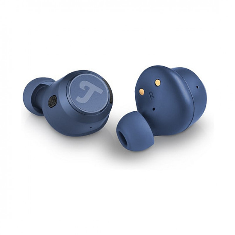 Cuffie Bluetooth true-wireless in-ear Teufel REAL BLUE TWS 3, blu acciaio