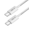 Cavo USB-C / USB-C Tech-Protect Ultraboost Lite PD60W/3A 200 cm, grigio freddo