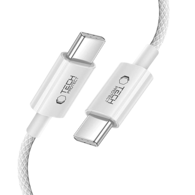 Cavo USB-C / USB-C Tech-Protect Ultraboost Lite PD60W/3A 200 cm, grigio freddo