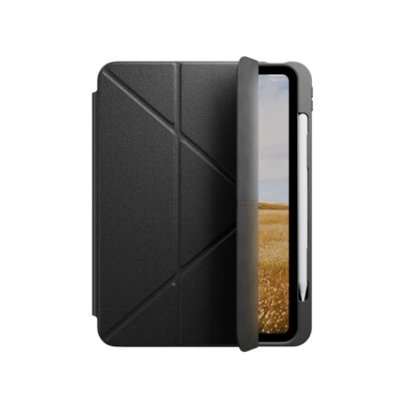 Custodia attiva Native Union con porta Apple Pencil per iPad Air 11 (2024 / 2025) e iPad Pro 11 (2018-2022), nera