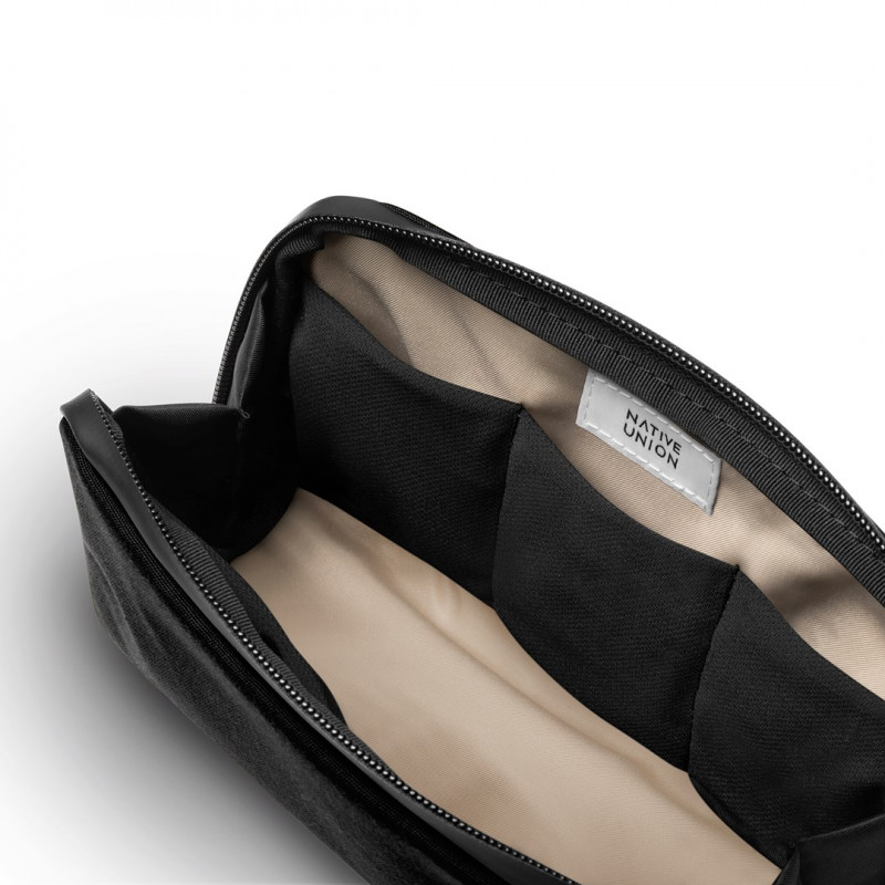 Organizer Native Union W.F.A Stow Lite per accessori mobili, nero