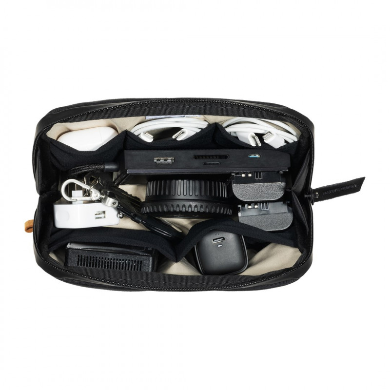 Organizer Native Union W.F.A Stow Lite per accessori mobili, nero