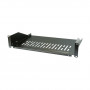 Ripiano EFB Elektronik 691650TS.2A 19" 2U, profondità 300 mm, portata 22 kg, RAL 9005, nero