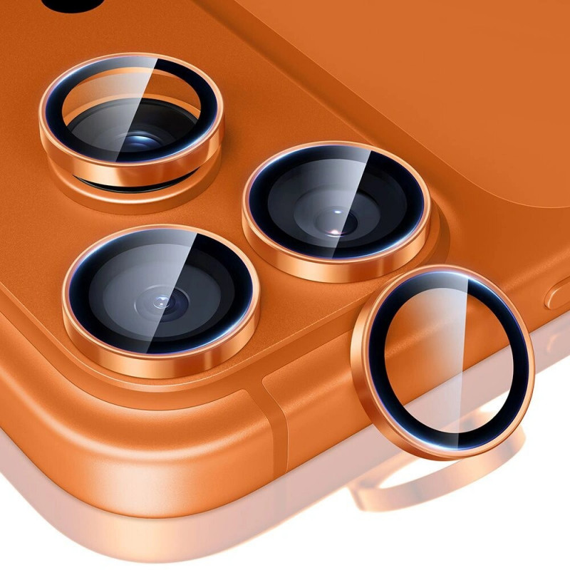 Protezione fotocamera ESR Armorite per Apple iPhone 14 Pro / Max / 15 Pro / Max / 16 Pro / Max / 17 Pro / Max, arancione