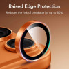 Protezione fotocamera ESR Armorite per Apple iPhone 14 Pro / Max / 15 Pro / Max / 16 Pro / Max / 17 Pro / Max, arancione