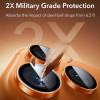 Protezione fotocamera ESR Armorite per Apple iPhone 14 Pro / Max / 15 Pro / Max / 16 Pro / Max / 17 Pro / Max, arancione