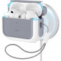 Custodia ESR Orbit HaloLock MagSafe per Apple AirPods Pro 3, bianca
