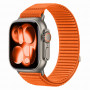Cinturino per Apple Watch 8 / 9 / 10 / 11 / 12 / SE / Ultra 44/45/46/49 mm Tech-Protect Nylonloop, arancione