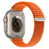 Cinturino per Apple Watch 8 / 9 / 10 / 11 / 12 / SE / Ultra 44/45/46/49 mm Tech-Protect Nylonloop, arancione