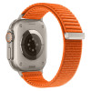 Cinturino per Apple Watch 8 / 9 / 10 / 11 / 12 / SE / Ultra 44/45/46/49 mm Tech-Protect Nylonloop, arancione