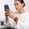 Cinturino per Apple Watch 8 / 9 / 10 / 11 / 12 / SE / Ultra 44/45/46/49 mm Tech-Protect Nylonloop, arancione