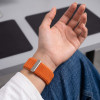 Cinturino per Apple Watch 8 / 9 / 10 / 11 / 12 / SE / Ultra 44/45/46/49 mm Tech-Protect Nylonloop, arancione