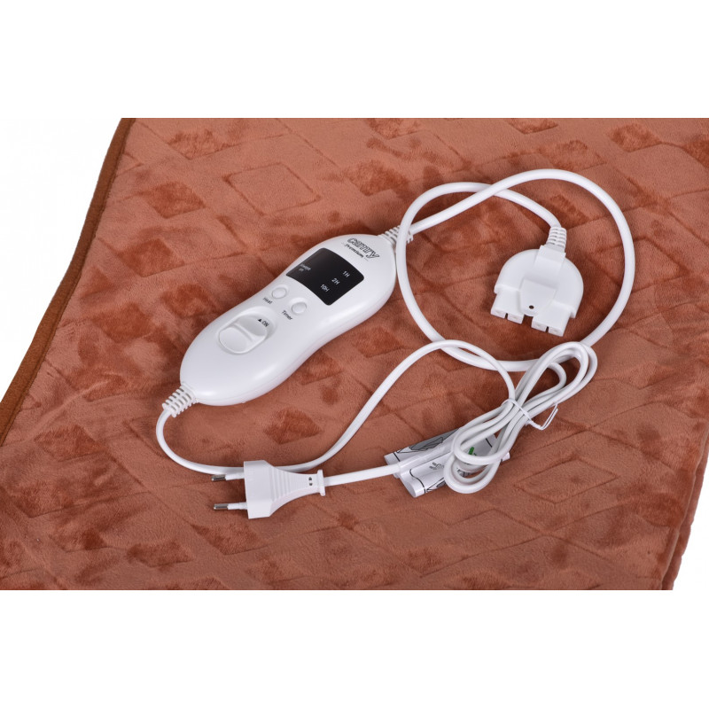 Camry CR 7435 Coperta elettrica riscaldante con timer, 8 livelli di riscaldamento, 1 persona, 60 W