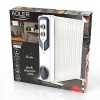 Termosifone ad olio Adler AD 7818, 2500 W, 3 livelli di potenza, 13 elementi, bianco