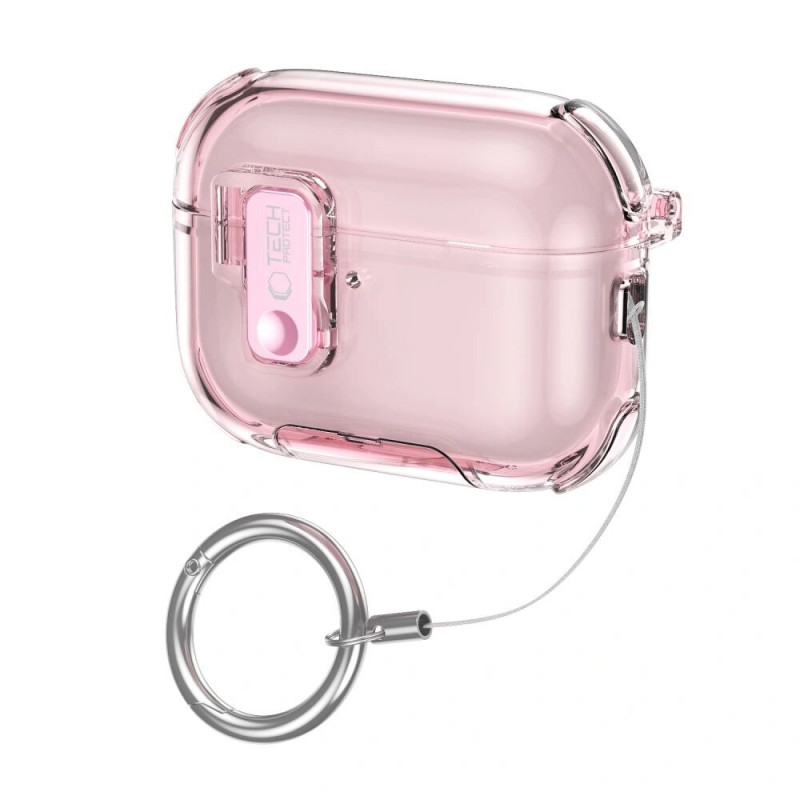 Custodia per case di ricarica Tech-Protect Bounce Pro per Apple AirPods Pro 3, rosa