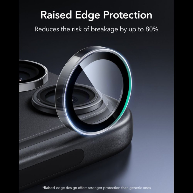 Protezione fotocamera ESR Armorite per Apple iPhone 18 Pro / 18 Pro Max, trasparente, 1D99500202