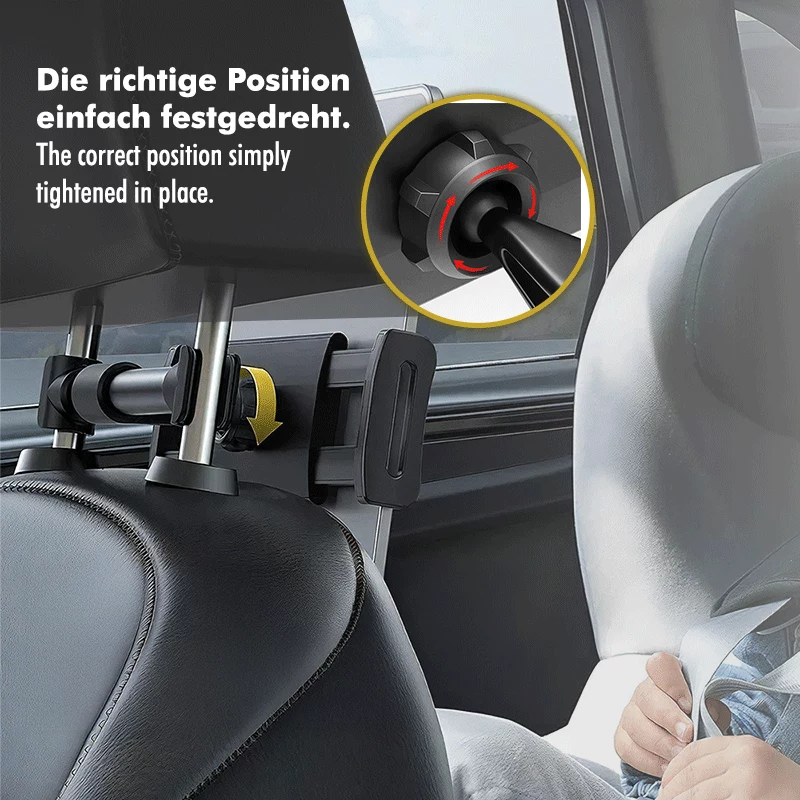 Supporto auto da sedile posteriore LogiLink AA0200 per smartphone e tablet, 4.7-15
