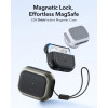 Custodia ESR Orbit HaloLock MagSafe per Apple AirPods Pro 3, Titanio