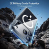 Custodia ESR Classic Hybrid MagSafe con vetro temperato per Apple iPhone 17 Pro Max, trasparente