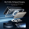 Custodia ESR Classic Hybrid MagSafe con vetro temperato per Apple iPhone 17 Pro Max, trasparente