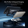 Custodia ESR Classic Hybrid MagSafe con vetro temperato per Apple iPhone 17, trasparente/nera