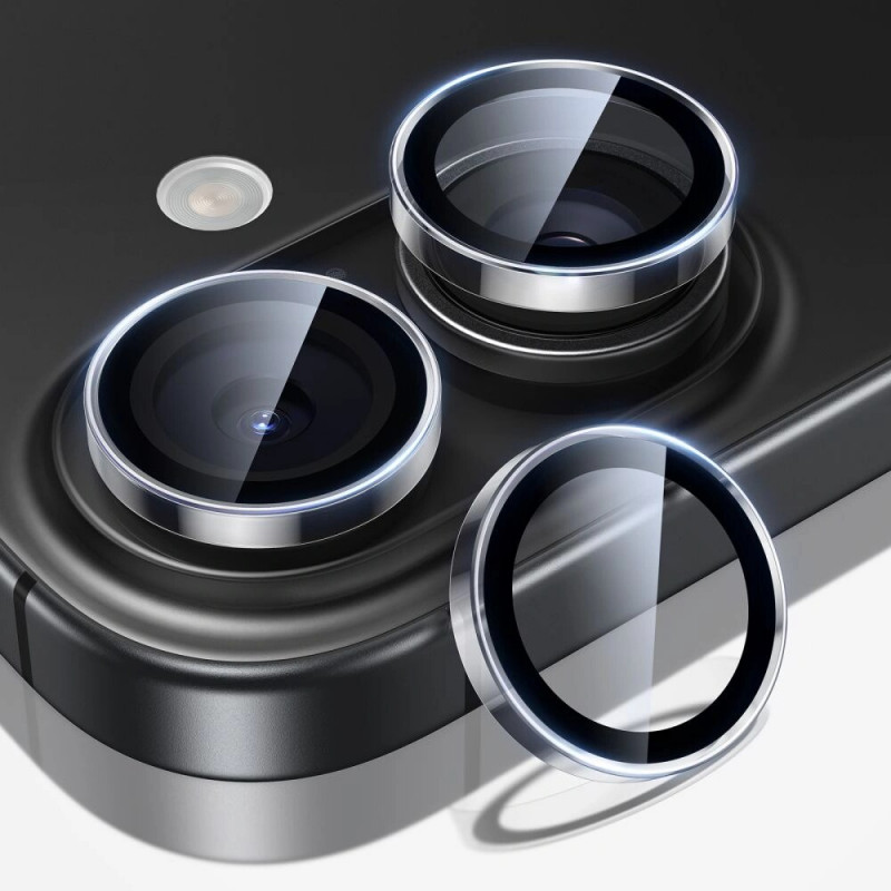 Protezione fotocamera ESR Armorite per Apple iPhone 16 / 16 Plus / 17, trasparente (ESR930)