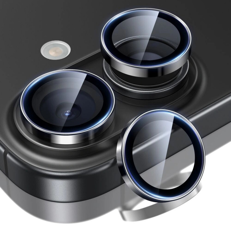 Protezione fotocamera ESR Armorite per Apple iPhone 16 / 16 Plus / 17, nera