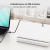 Cavo USB 2.0 Logilink CU0108, USB-A/M a USB-B/M, 480 Mbps, nylon, metallo, nero/argento, 3 m