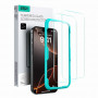 Vetro temperato ESR per Apple iPhone 16, trasparente (2 pz)
