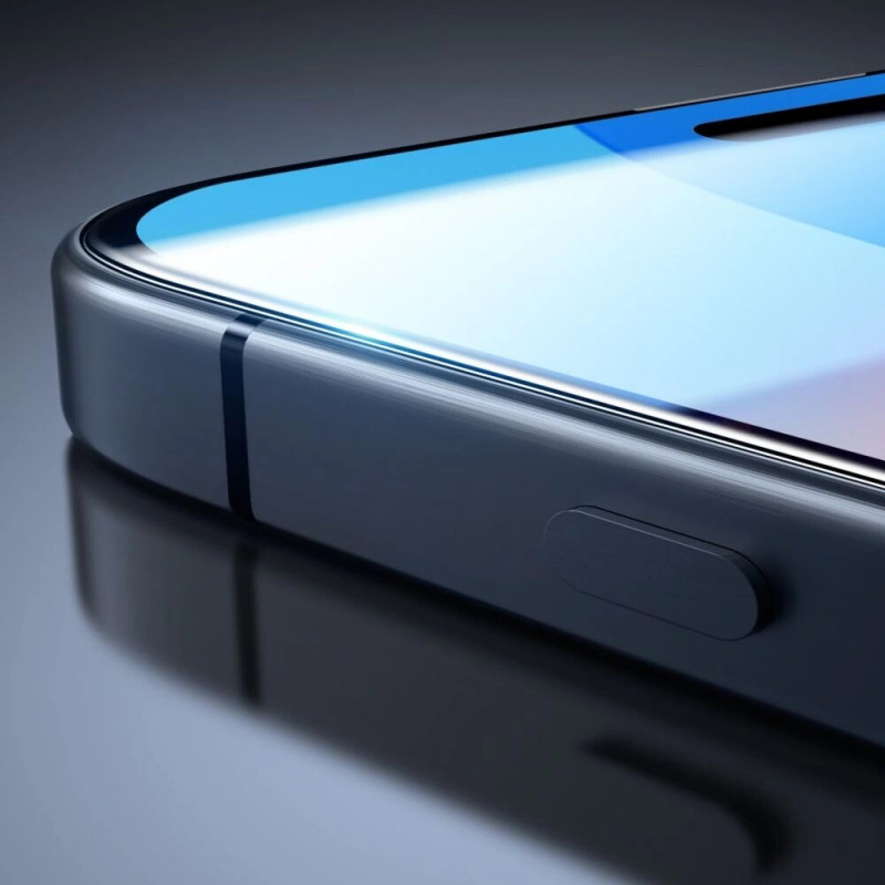 Vetro temperato ESR per Apple iPhone 16, trasparente (2 pz)