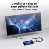 Cavo Logilink UA0475 USB 3.2 Gen1 Type-C, C/M a VGA/M, 1080p/60 Hz, nero, 1,8 m