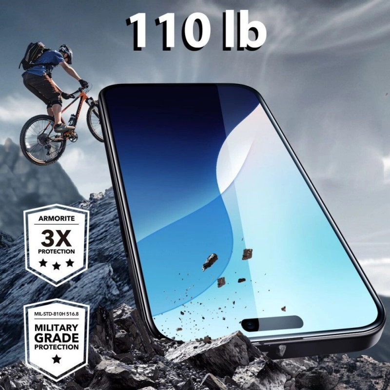 ESR Armorite Vetro Temperato per Apple iPhone 16 Pro, Trasparente (ESR893)