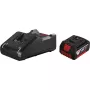 Kit di avvio Bosch 1600A03CH1, 2 batterie GBA 18V 5.0 Ah, caricabatterie GAL 12V/18