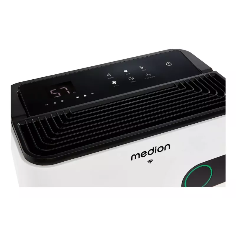 Medion DH30S (MD12044) Deumidificatore smart, 280 W, bianco